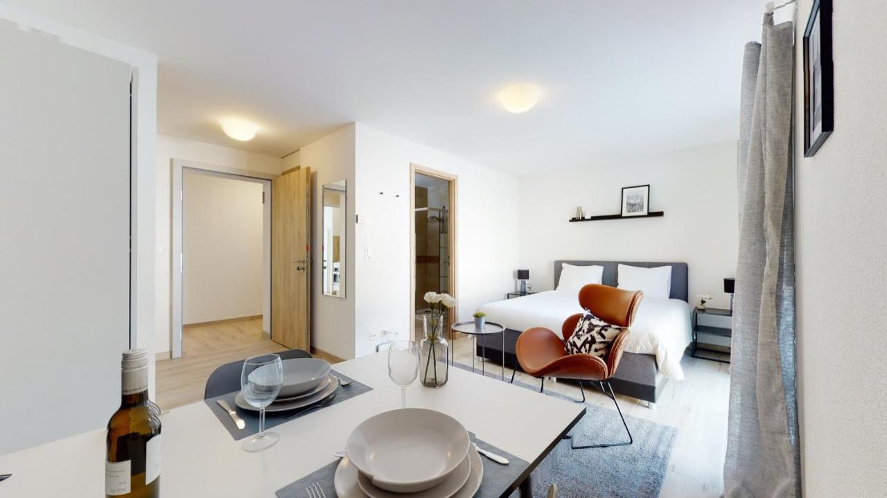 Nonanteneuf Appart Hotel Aigle - Contactless Check-In Exteriér fotografie