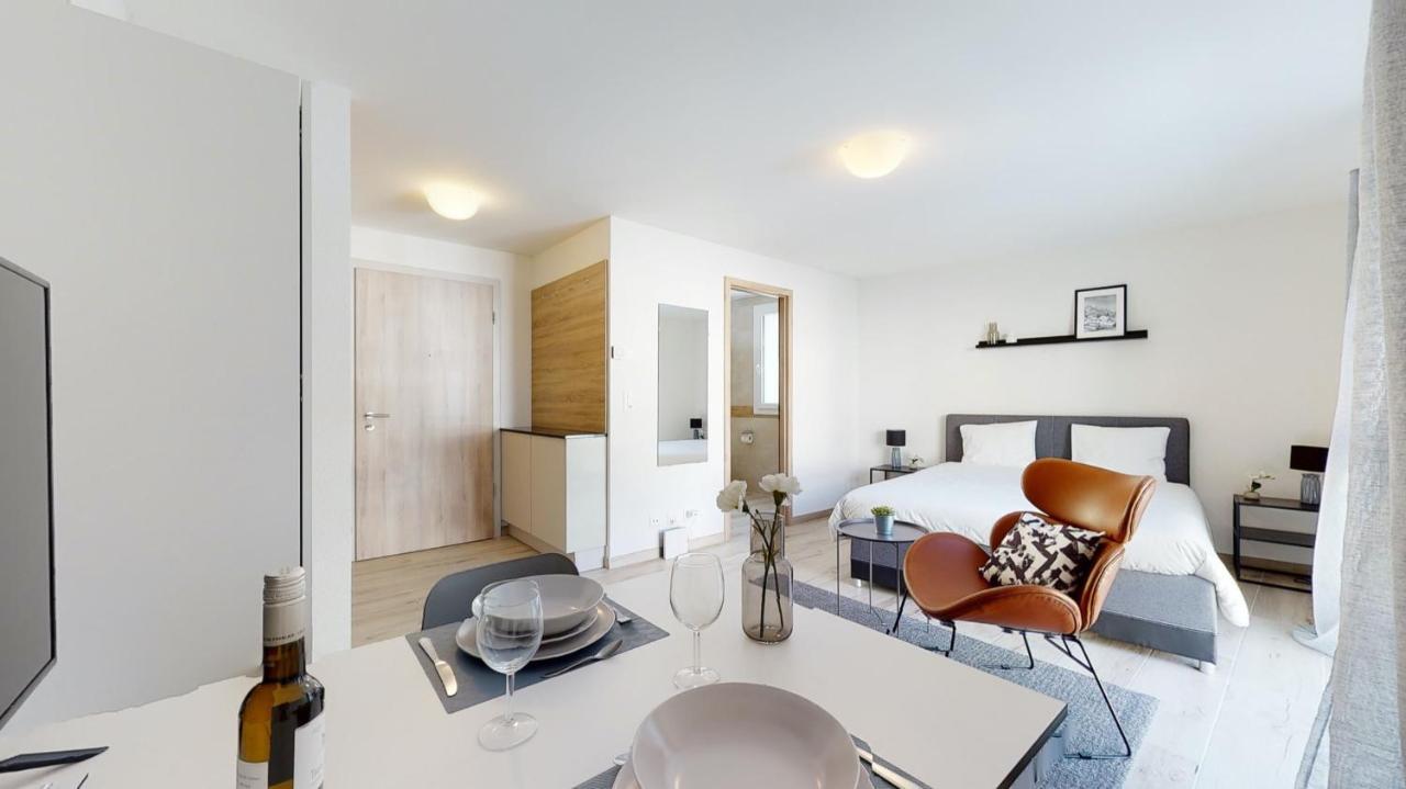 Nonanteneuf Appart Hotel Aigle - Contactless Check-In Exteriér fotografie